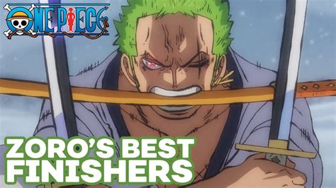 Zoros Best Finishers One Piece Youtube