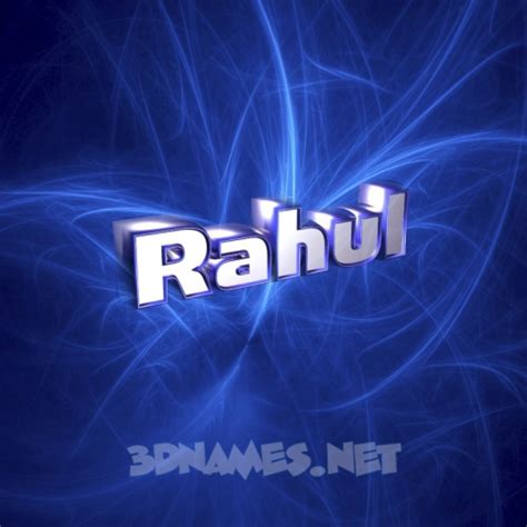 Free Download 17 3d Name Wallpaper Images For The Name Of Rahul