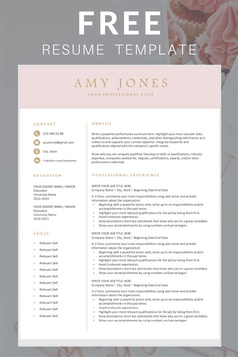 However, you should definitely use a professional template if you're applying for a management position or at a large company that receives a lot of applicants. Download this modern, professional resume template. You ...