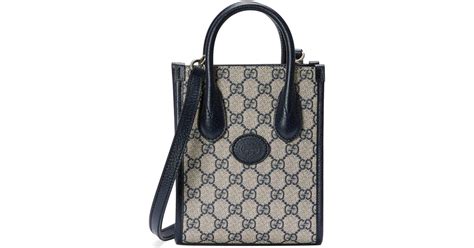 Gucci Mini Tote Bag With Interlocking G For Men Lyst