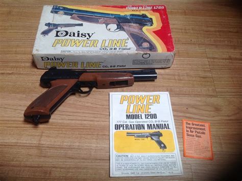 Daisy Model 1200 CO 2 Air Pistol With Original Box I Sell Neat Stuff