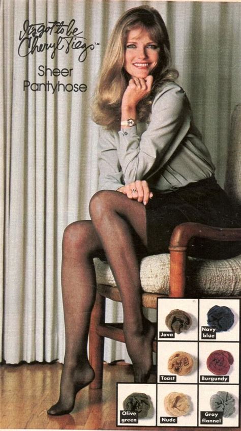 Vintage Catalog Pantyhose Hosiery And Cheryl Tiegs Fashion Clippings From
