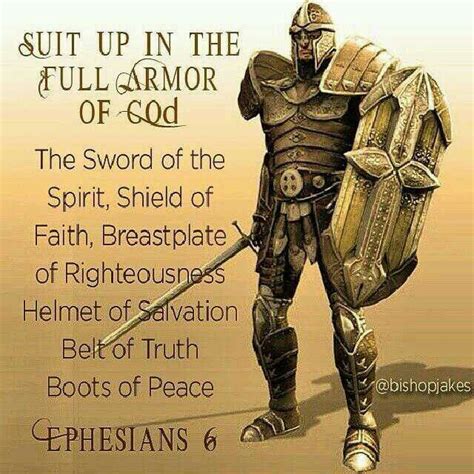 Ephesians 6the Full Armor Of God Shield Of Faith Faith In God