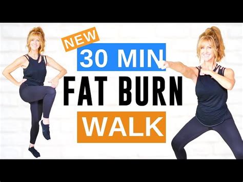 30 Minute Fat Burning Cardio Indoor Walking Workout Low Impact