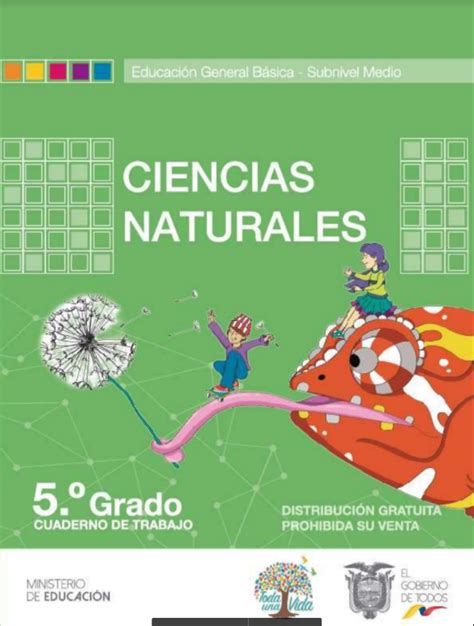 🥇 【 Cuaderno De Trabajo De Ciencias Naturales 5 Resuelto 2020 2021