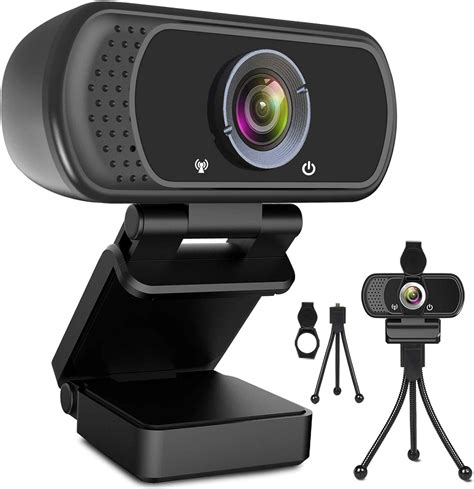 Amazon Com ToLuLu 1080P Webcam With Microphone HD Webcam Web Camera