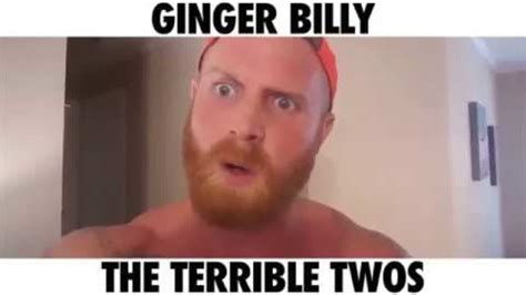 Ginger Billy Comedian Ginger Billy Terrible Twos Lol Funny Comedy