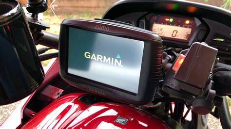 Another bonus to the engine's character is its efficient use of fuel; Garmin Zumo Install on a Honda CTX700 DCT - YouTube