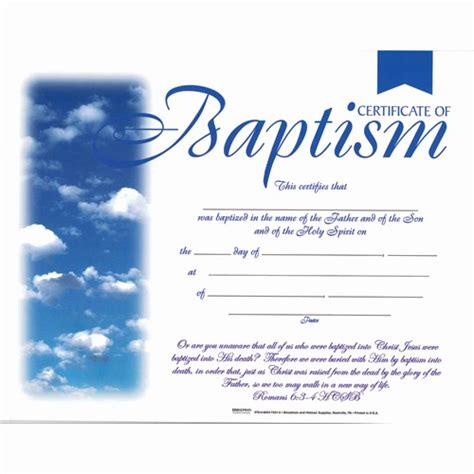 Free Editable Baptism Certificate Template Lovely Printable Baptism