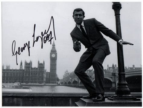 George Lazenby Signed Photo 007 On Her Majestys Secret Service