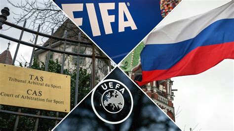 Einspruch Gegen Fifa Und Uefa Sperren Russland Zieht Vor Den Cas