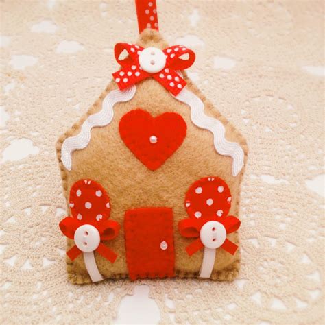 Felt Gingerbread House Felt