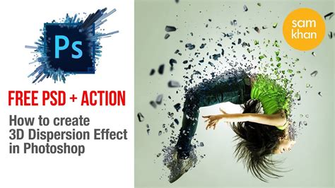 Photoshop Tutorials How To Create 3d Dispersion Effect In Photoshop