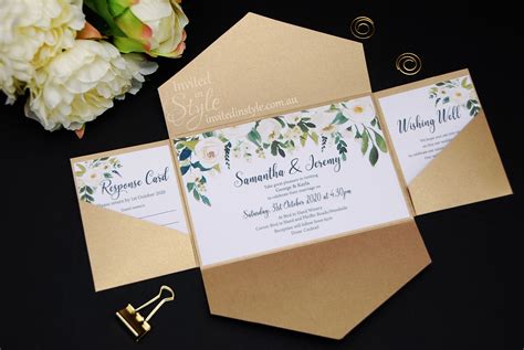 All In One Wedding Invitations The Complete Guide The Fshn