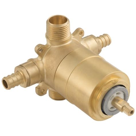 The problem is the fittings for pex are brass which isn't compatible with the galvanized pipe, but i have doubts about using dielectric fittings after reading some but if for some reason, i can't remove the old elbow, i was thinking of cutting the half inch galvanized pipe and using a coupler (rubber?) fitting to. Proflo Pf4001pls Pressure Balanced Pex Ceramic Tub And ...