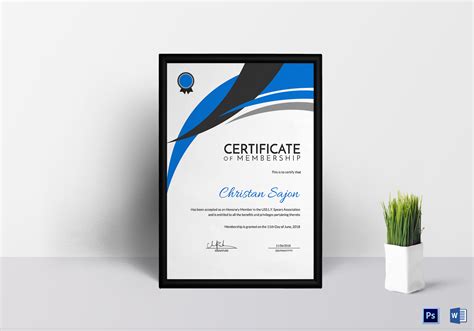 Free degree templates threestrands co. Certificate of Honorary Achievement Design Template in PSD ...