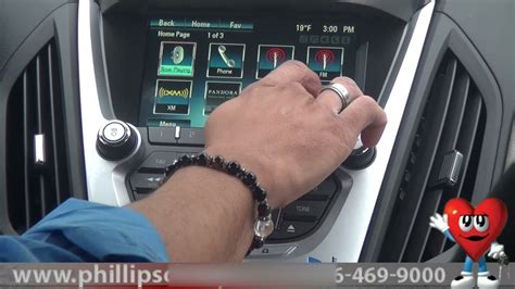 2013 Chevy Equinox Guide To Dashboard Display And Controls At Phillips