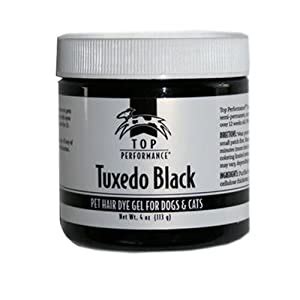Yes, hair can be dyed with gel or other hair products on it. Dog Hair Dye Gel - Tuxedo Black: Amazon.co.uk: Pet Supplies