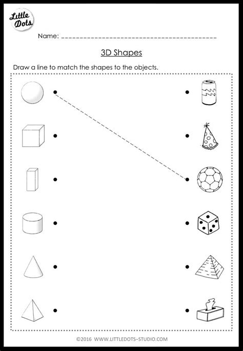 Solid Shapes Worksheets Hot Sex Picture