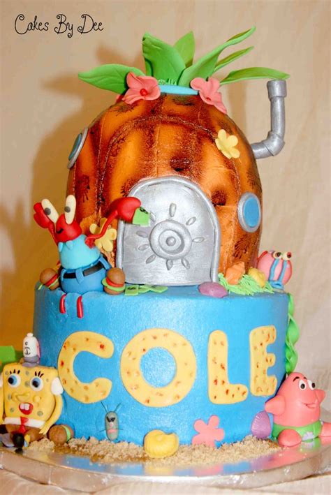 16 Best Images About Spongebob Cakes On Pinterest