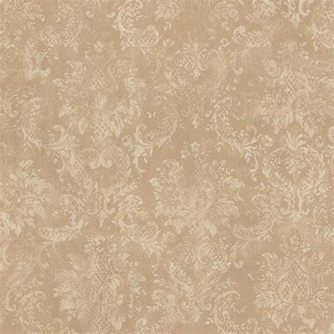 Norwall Canvas Damask Vinyl Roll Wallpaper Covers 55 Sq Ft Hb24130