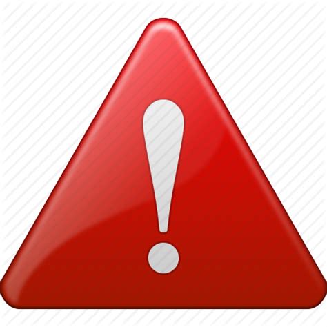 Red Warning Icon 227811 Free Icons Library