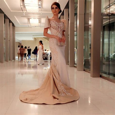 Modern Filipiniana Gown Filipiniana Wedding Theme Grad Dresses Gowns Dresses Bridesmaid