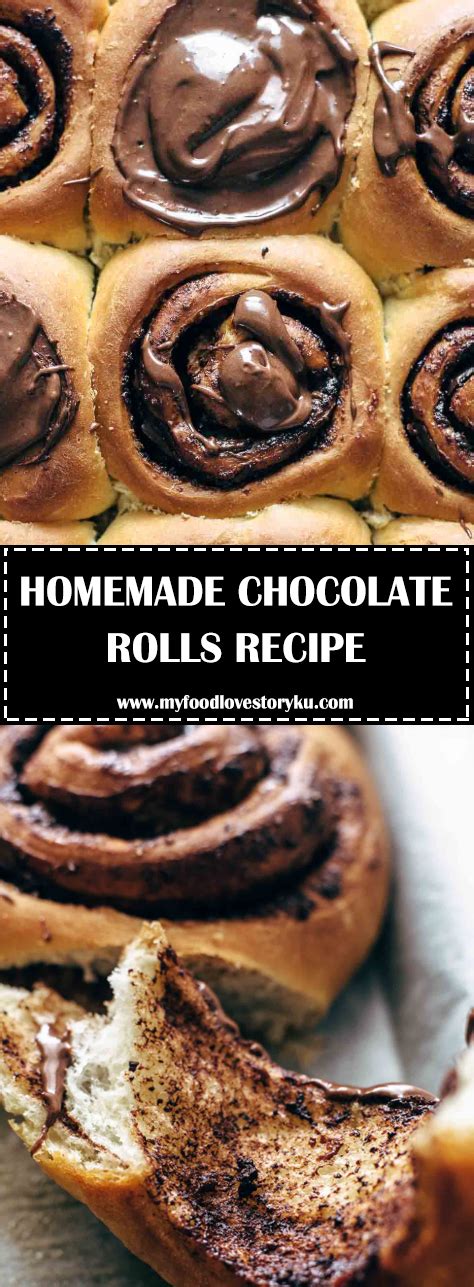 The Best Homemade Chocolate Rolls Recipe Recipes