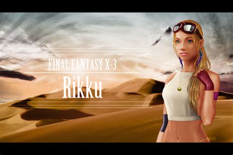 Rikku Ffx3 By Mdotts On Deviantart