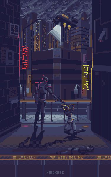 Cyberpunk By Kirokaze Pixel
