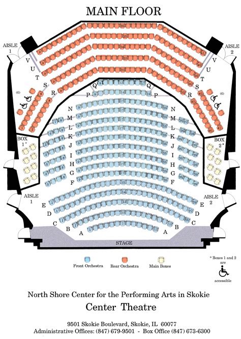 North Shore Center For The Performing Arts Seating Chart Itahoun15iskl