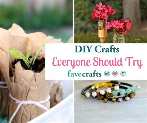 50 Diy Crafts Everyone Should Try