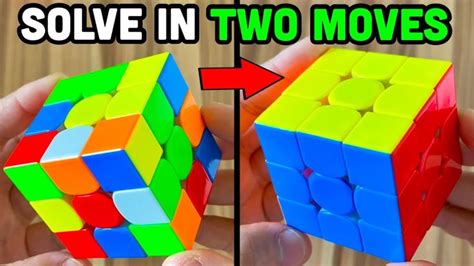 Rubiks Cube Solve In Two Moves Trick Exposed Rubiks Cube Rubiks