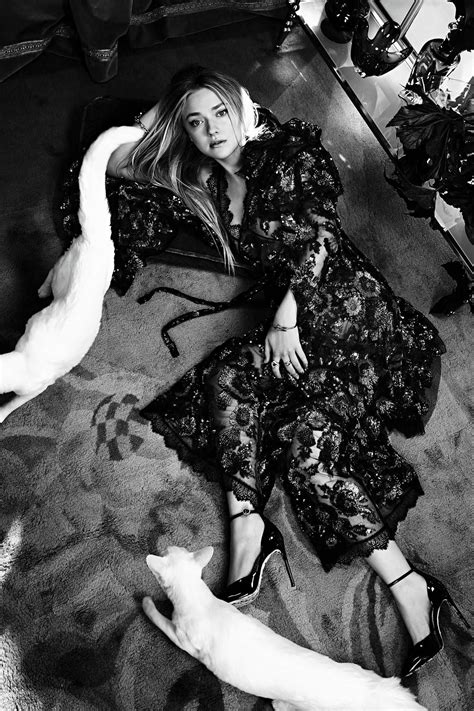 Dakota Fanning Vogue Australia February 2018 Celebmafia