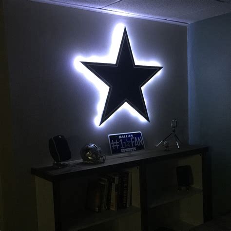 Check out our dallas cowboys star selection for the very best in unique or custom, handmade pieces from our shops. Make stars shining in your room with Dallas cowboys lamps ...