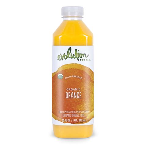 Evolution Fresh Cold Pressed Orange Fruit Juice 32 Fl Oz Instacart