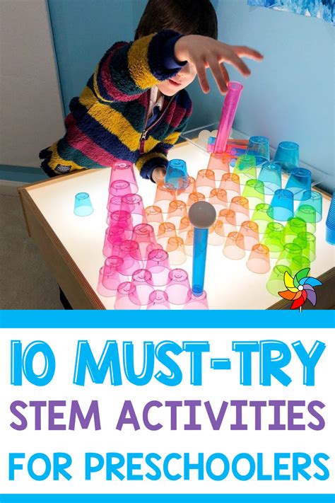 10 Fun Stem Challenges For Preschoolers Stem Activities Preschool