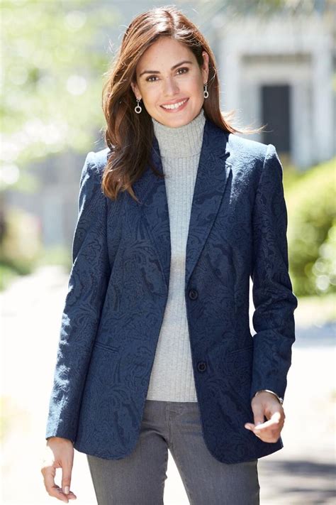 Fully Lined Wool Blazer Chadwicks Of Boston Autumn Fashion Women