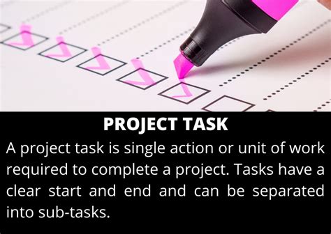 What Does Task Mean Project Management Dictionary Of Terms