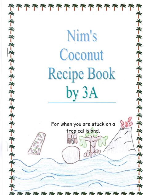 Author Journal Nims Island E Activity And Cookbook Nims Island Information Literacy Literacy