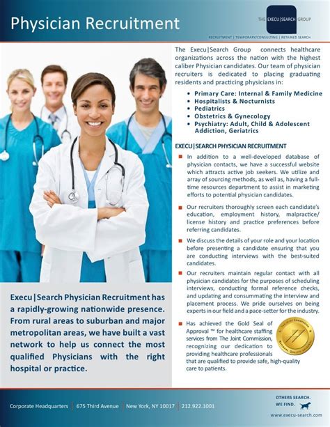 Permanent Physician Recruitment