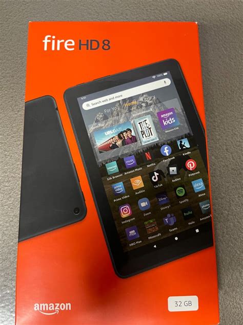 Amazon Fire Hd 8 10th Generation 32gb Wi Fi 8in Black With