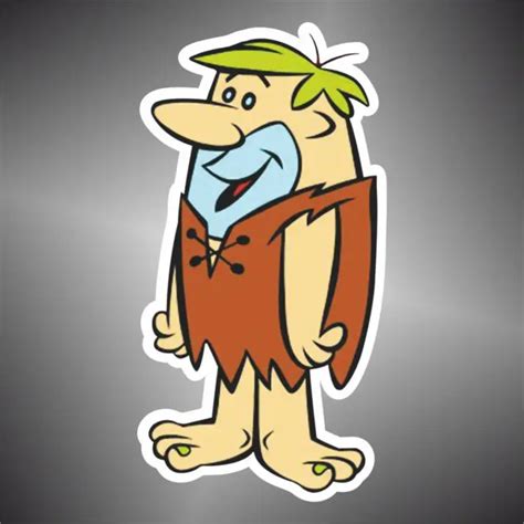 Aufkleber Barney Rubble The Flintstones Decal Sticker Eur 200