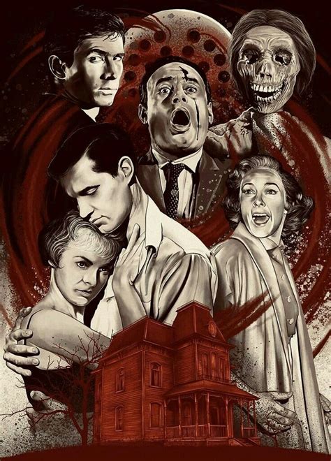 Psycho 1960 Horror Movie Posters Movie Poster Art Movie Art Horror