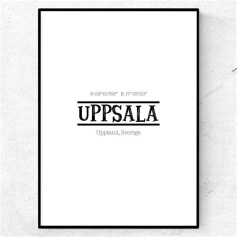 Uppsala Poster Betala Med Klarna Nu Eller Senare Text And Art