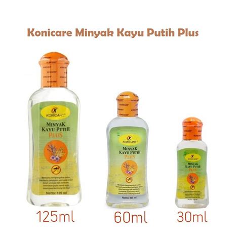 Jual Konicare Minyak Kayu Putih Plus 30 Ml 60 Ml 125 Ml Indonesia
