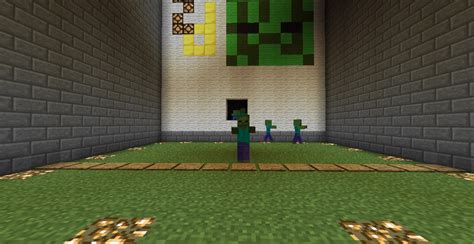 Zombie server~subscribe and like for more videos~. Zombie Defence - Minigame Minecraft Project