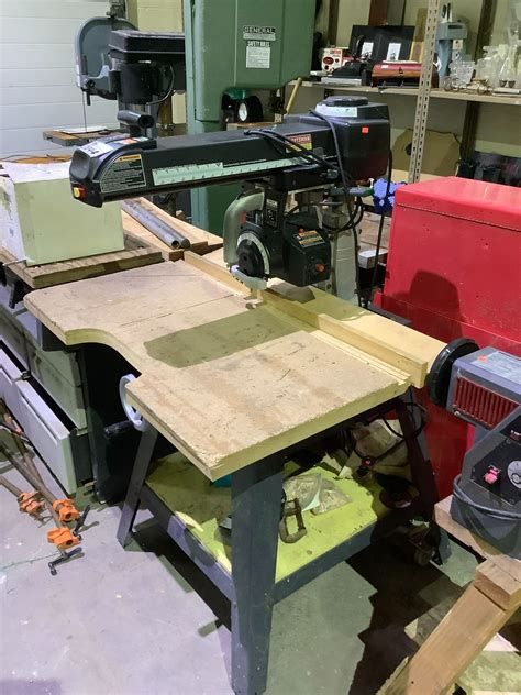 Craftsman Professional 10 Radial Arm Saw With Motor Model 9058 Able