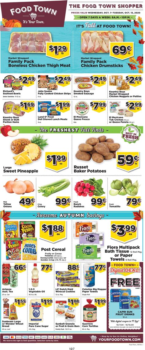 Food Town Current Weekly Ad 1007 10132020 Frequent