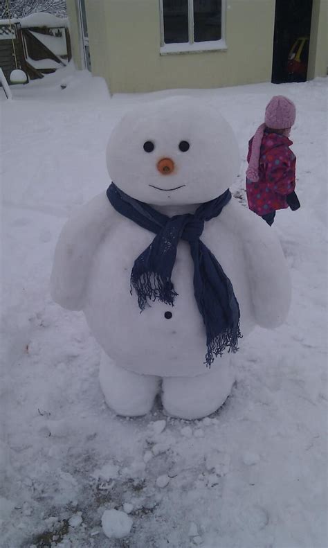 Real Snowman Images